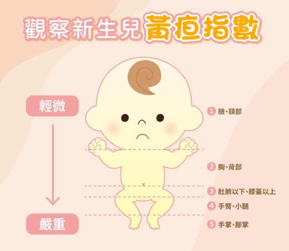 新生兒黃疸指數正常值